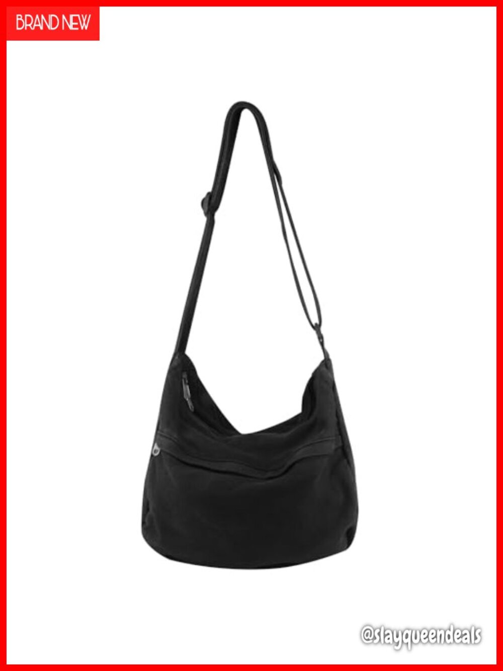 Canvas Casual Messenger Bag Hobo Crossbody Tote Handbag